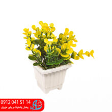 گلدان با گل کوچک