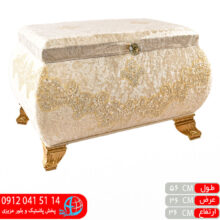 صندوقچه خمره ای بزرگ دانتل