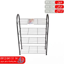 جاکفشي مفتولي ۴طبقه تيپ۲ عزيزي