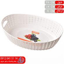 سبدنان و سبزی طرح بافت۳ ترمه