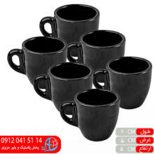 شات قهوه۱۷ مشکی ساده شایگان