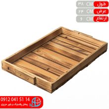 سيني پذيرايي بزرگ چوبي فوراس