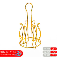 جالیوان آویز رومیزی طلایی طرحدار ایده ساز
