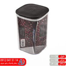 بانکه بدنه شفاف درب مشکی ۹۰۰CC کلیز