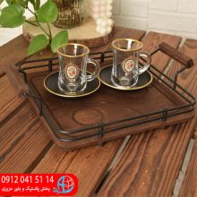 سيني کلاسيک مربع مشکي رز