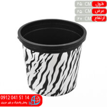 سطل کاغذ بزرگ عکسدار جهرمي