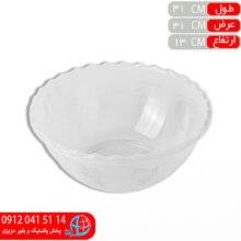 کاسه قدح درسا۴ شفاف ايده آل