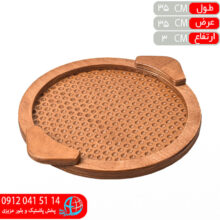 سيني گرد زنبوري چوبي پلان