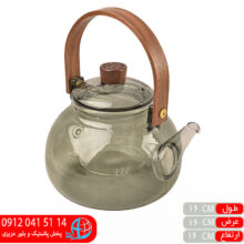 قوری دسته چوبی دودی ۲۱۳