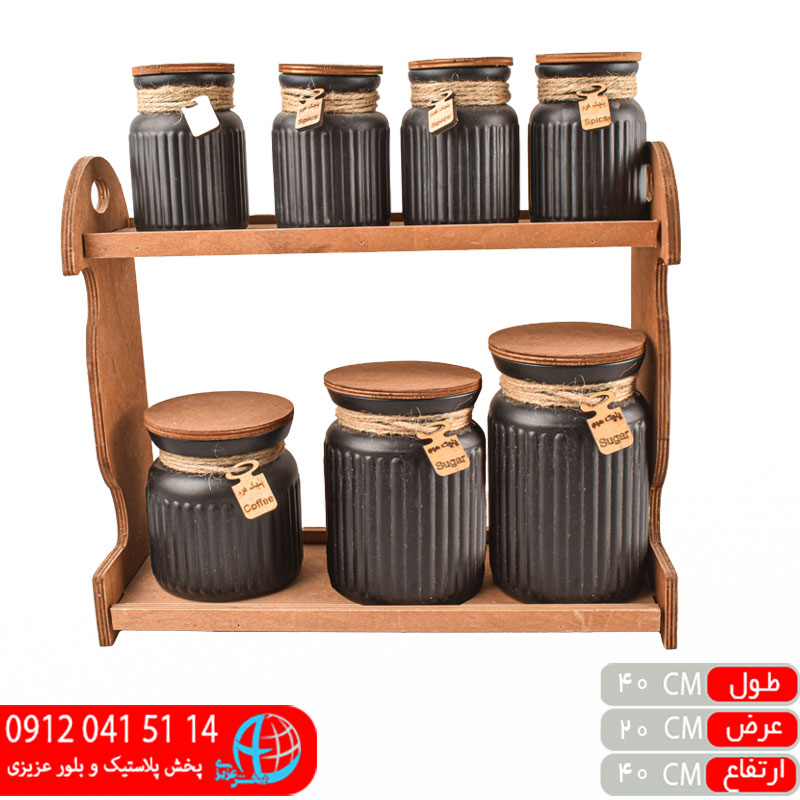 پاسماوری چوبی ۲طبقه آشا