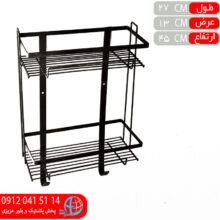 ديواري حمام اسپانيا مشکي ۲ط آپولو