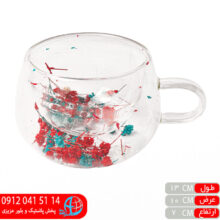 فنجان پيرکس گلدار کد۸