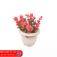 گلدان با گل متوسط