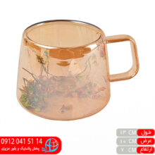 ماگ پيرکس شامپاين ۲جداره کد۹