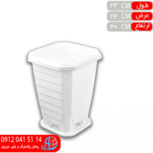 گلدان مربع استوانه۱۰۲ نظيف
