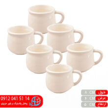 شات قهوه خوری ۶عددی رجینال سفید ماکائو۹۰۴