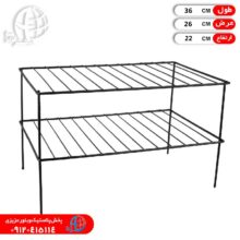 راف ۲طبقه مشکي کادين