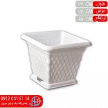 گلدان الماس مربع۳ کاجين