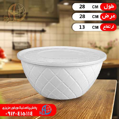 کاسه دربدار آناناس بزرگ پلي نيک