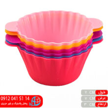 کاپ کیک سیلیکونی ۶عددی کلیز