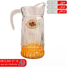 پارچ و ليوان استون رز عسلي