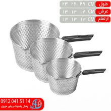 شيرجوش ۳عددي دسته مشکي زيبا