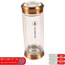دمنوش شیشه ای ۲طرفه