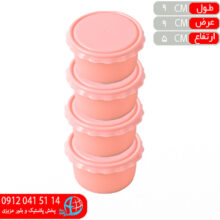 فريزري ۴قلو درب ساده بدنه رنگي۴۸۸ صائين