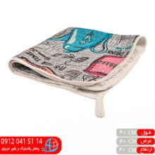 دستمال چاپی نواردار۴۰*۴۰