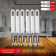 پوست کن دسته پلاستيکي صحرا ۶عددي