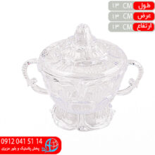 قندان بلورين کريستال مريم شقاقي