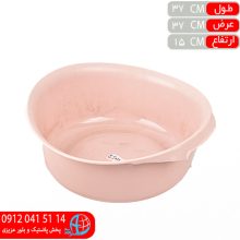 لگن تيبا گرد اطلس