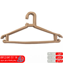 چوب لباس نارون رنگي ۶عددي پارسا