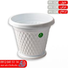 گلدان گرد الماس۱۰ کاجين