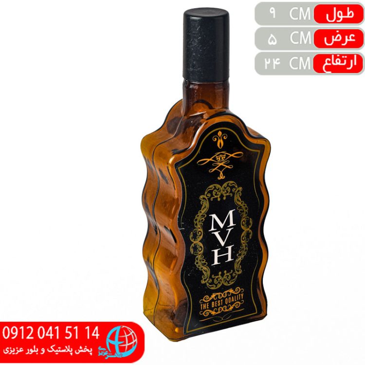 بطري آب آيسا کوچک قهوه اي