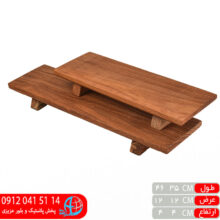 رولت خوري راش ۲عددي چوبي ساز