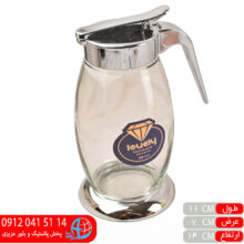 شکرپاش خمره ای پایه دار کروم لاولی