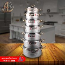 سرويس ۱۴پارچه کاسيو طرح چدن شمس