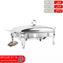 سوفله مرغ کوچک حلقه استيل طلايي رزلند