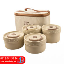 نگهدارنده غذا ساک دار ۴تیکه