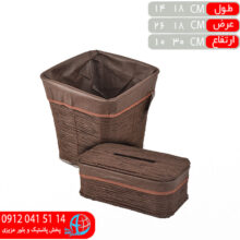 سطل و جادستمال بيضي رويان