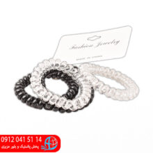 کش مو سیم تلفنی کوچک ۴عددی