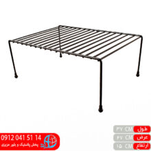 راف اعلا روکش مشکی ۱طبقه لوکس