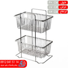 جاپيازي مستطيل مشکي ۳طبقه بي ام دي