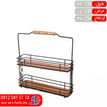 شلف جاادويه ۲طبقه چاشني مرولين