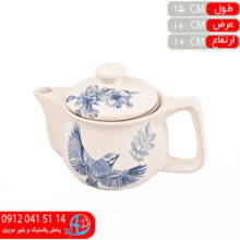 قوري گل آبي۴۰۰ صافي استيل۲۰۸ ماکائو