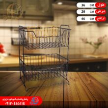 جاپيازي دايان مستطيل ۲ط مشکي کادين