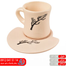 فنجان نعلبکی۰۴۶ کمرباریک شاسرام