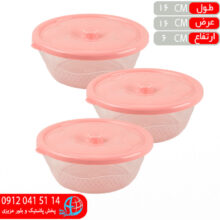 فريزري آناناس گرد ۳قلو سايز۱ اخلاص