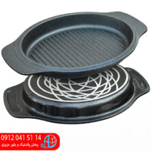 نیم ست تابه مرغ و ماهی ۳پارچه دورنیکا